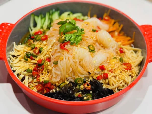 冰镇捞汁什锦 Chilled Spicy Sauce Vegetables